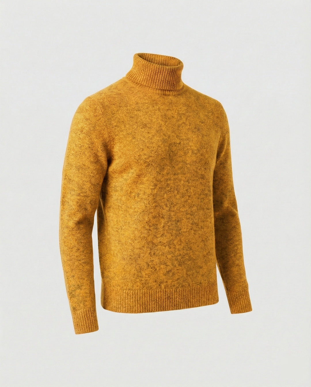 Herren Rollkragenpullover aus weichem Merinowolle