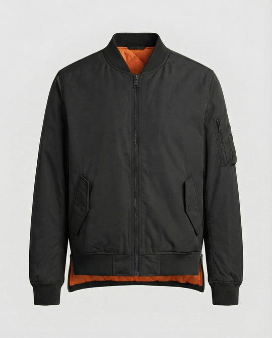 Damen gefütterte Bomberjacke