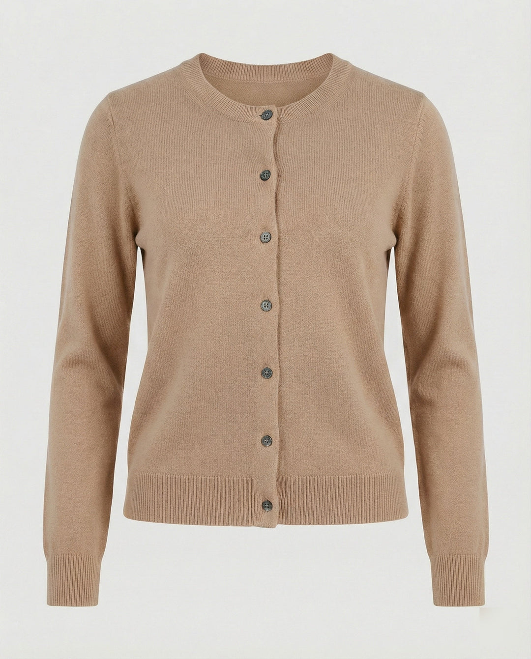 Damen Feinstrick Cardigan mit Knopfleiste und weichem Material