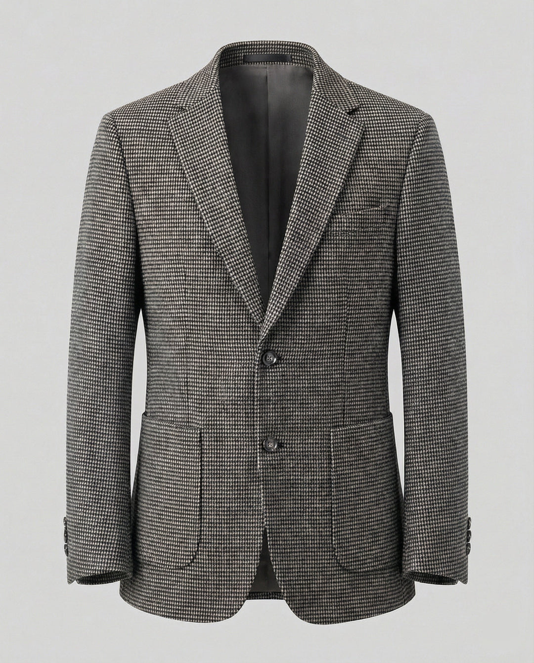 Herren Sakko Glencheck mit Revers