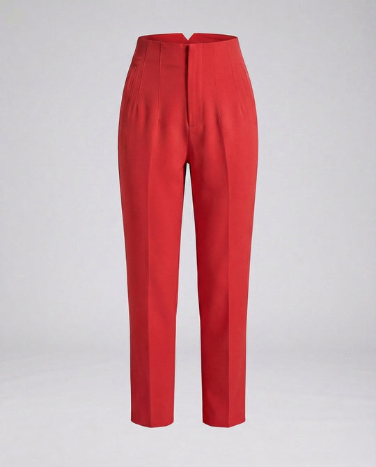 Freizeitkleidung Damen Anzughose High Waist