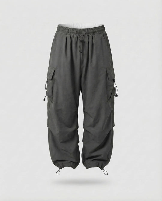 Damen Cargo Hose Leicht Weit