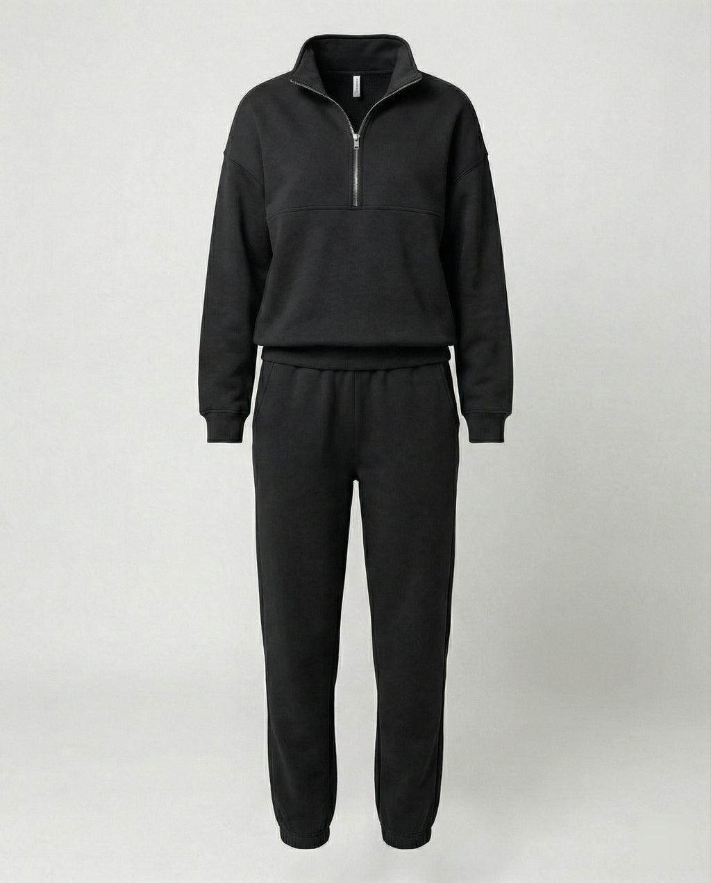 Jogginganzug Damen sportlich mit Zip-Hoodie und Jogginghose