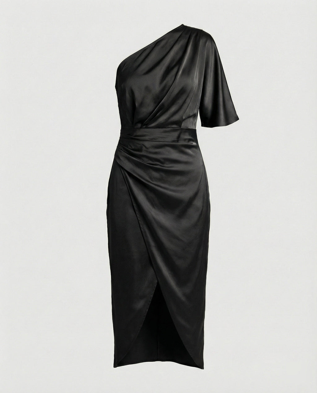 Elegantes Abendkleid Midi asymmetrisch