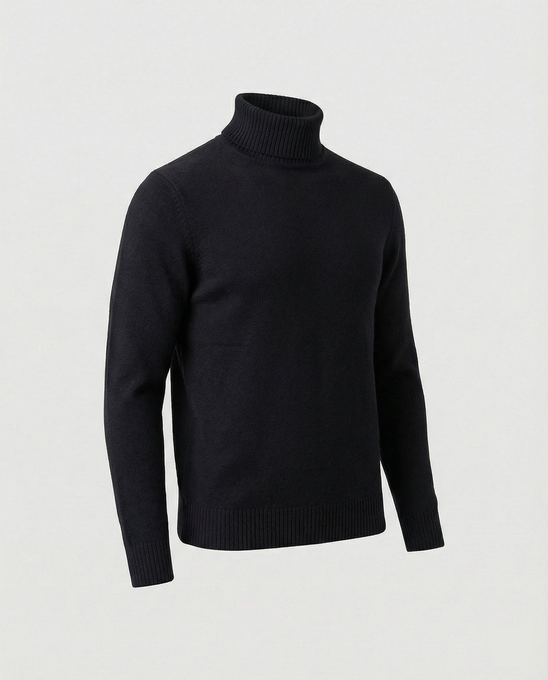 Herren Rollkragenpullover aus weichem Merinowolle