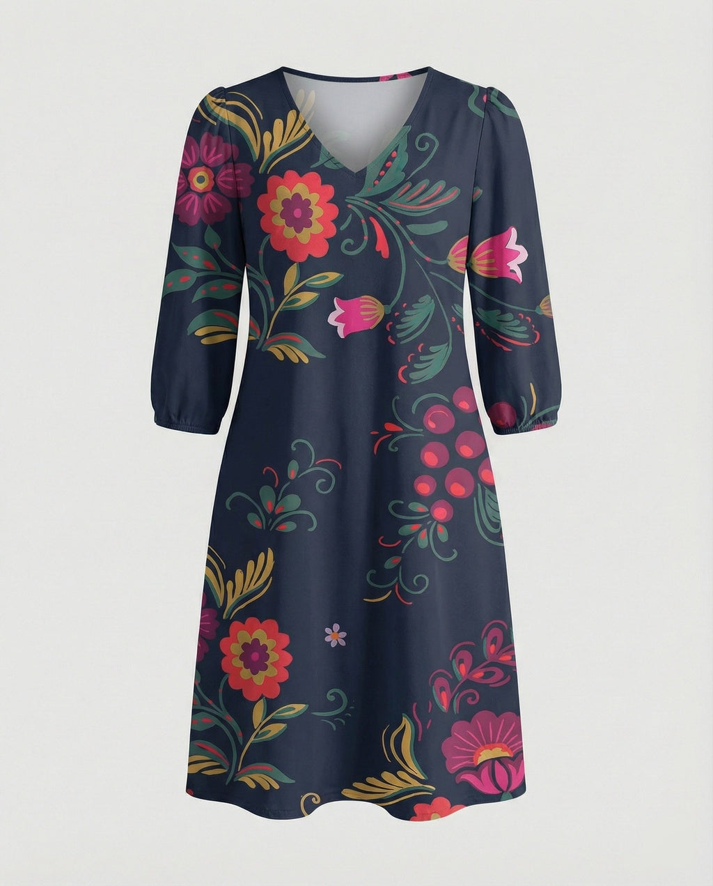 Boho Maxikleid Sommer Damen Taschen