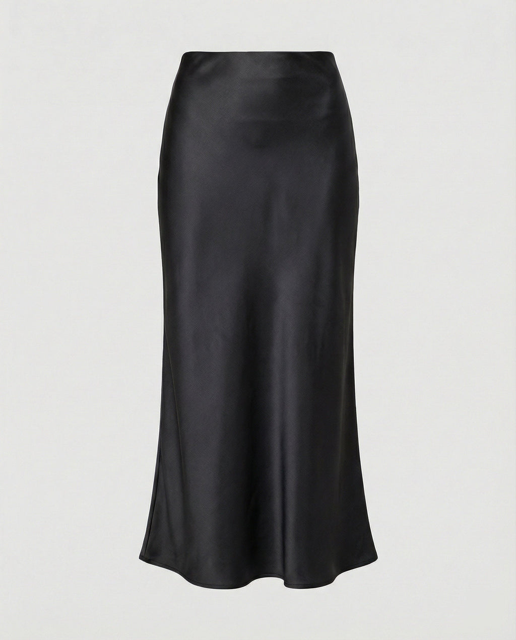 Damen Maxirock Satin High Waist