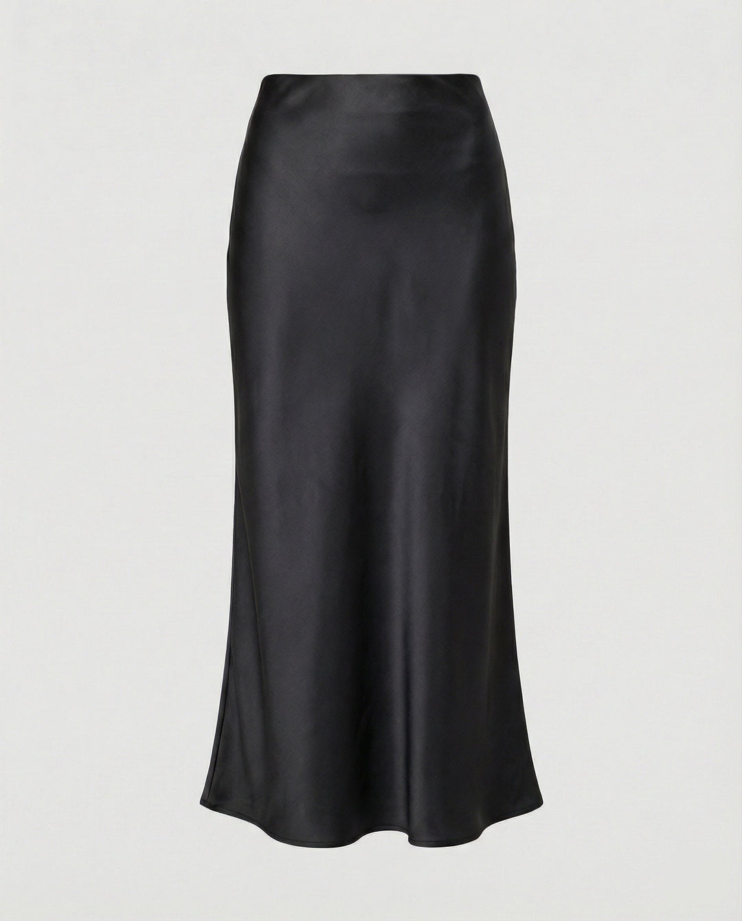 Damen Maxirock Satin High Waist