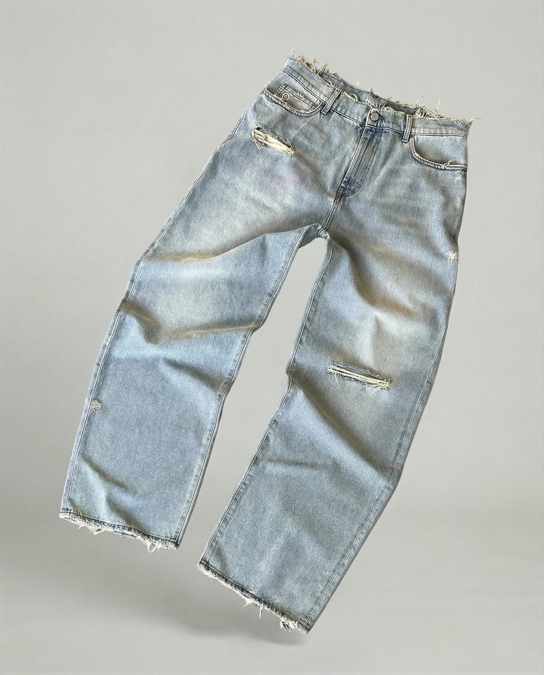 Denim Baggy Jeans mit Weiter Passform & Lässigem Stil