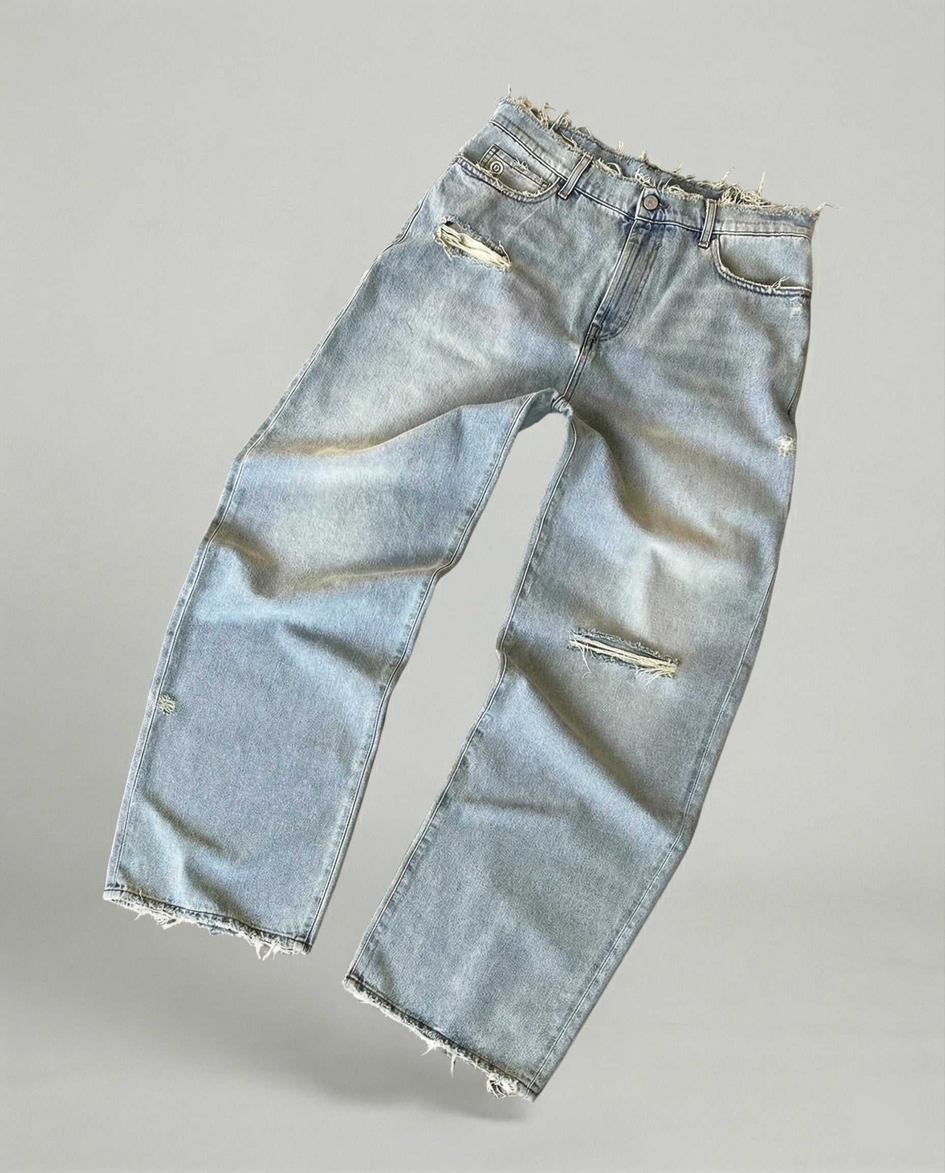 Denim Baggy Jeans mit Weiter Passform & Lässigem Stil