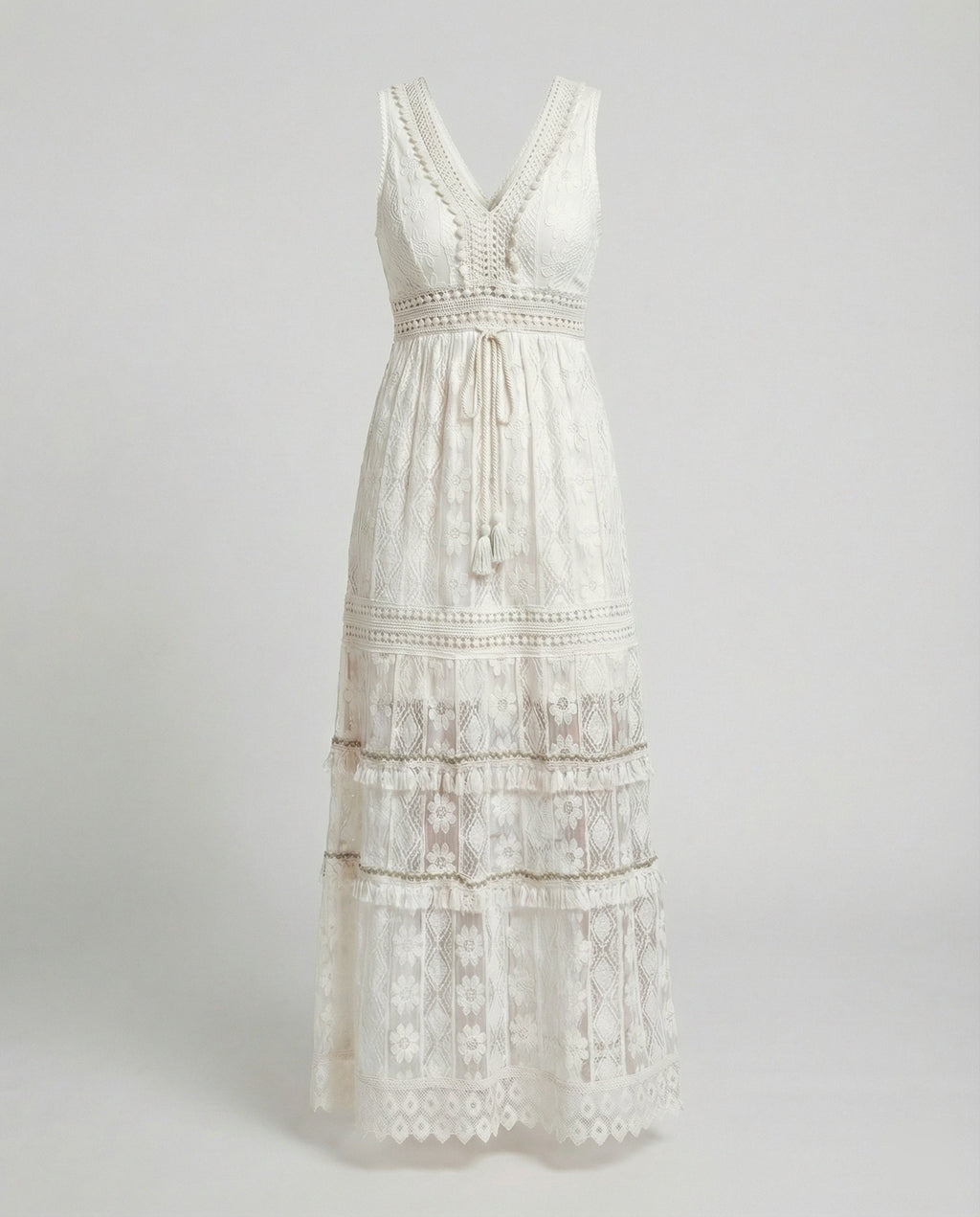 ShopNory | Anmutiges Boho-Spitzenkleid für Den Sommer
