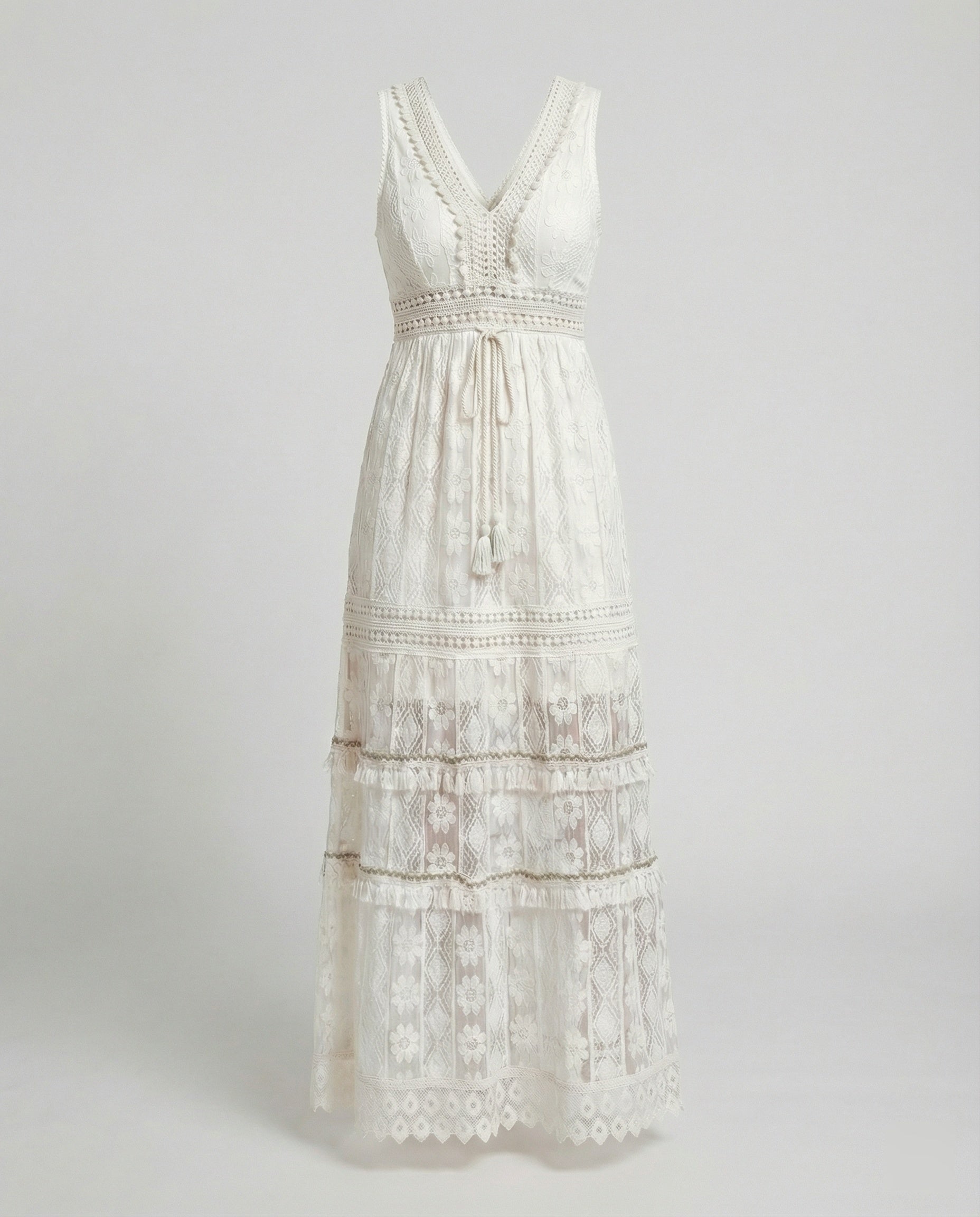 ShopNory | Anmutiges Boho-Spitzenkleid für Den Sommer