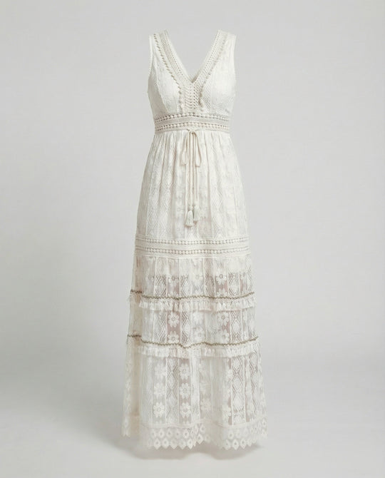 ShopNory | Anmutiges Boho-Spitzenkleid für Den Sommer