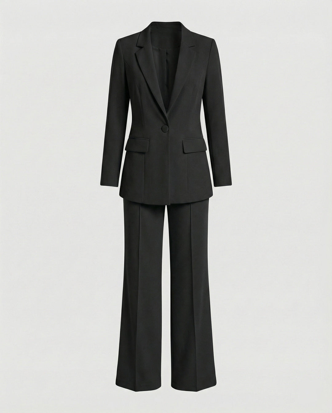 Stilvolles Set Bestehend Aus Edlem Blazer und Eleganter Hose
