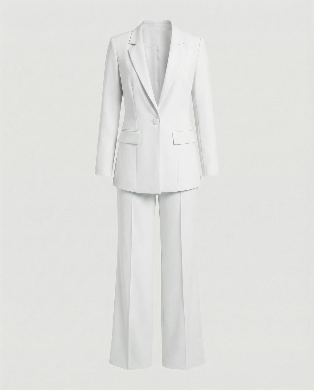 Stilvolles Set Bestehend Aus Edlem Blazer und Eleganter Hose
