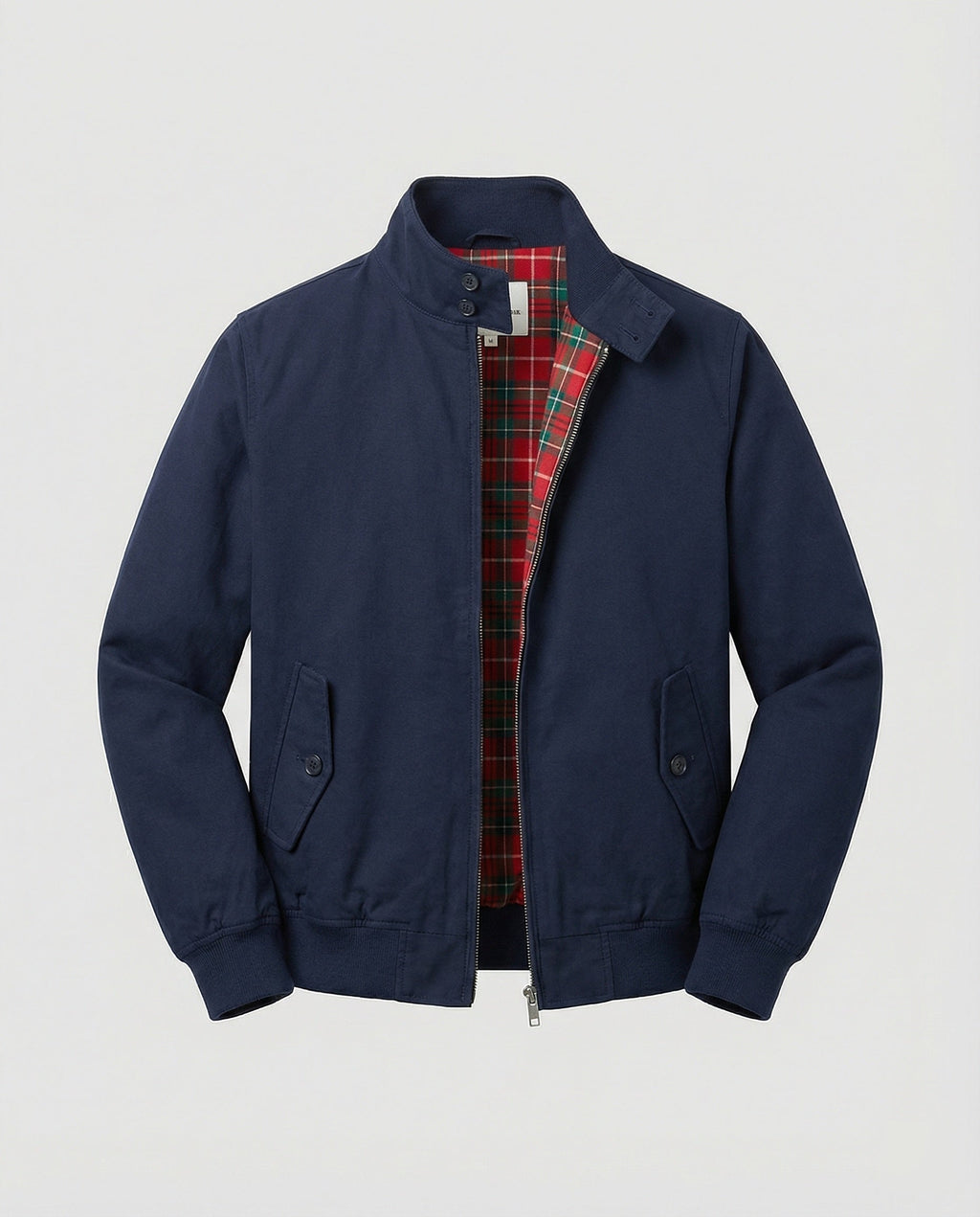 Herren Harrington-Jacke mit Reißverschluss