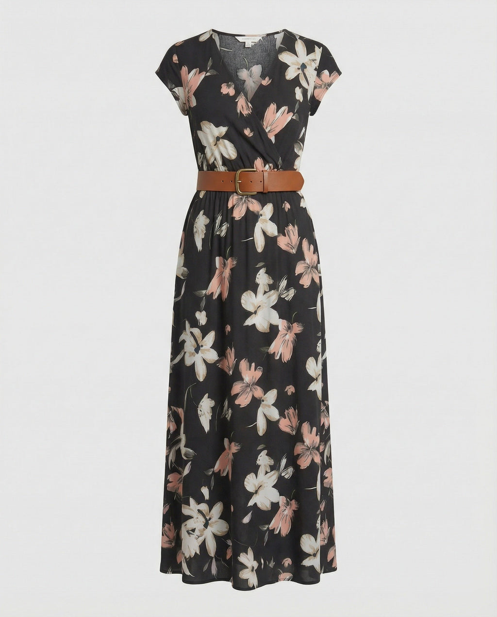 Boho Langes Maxikleid mit Blumenmuster für Sommer & Urlaub