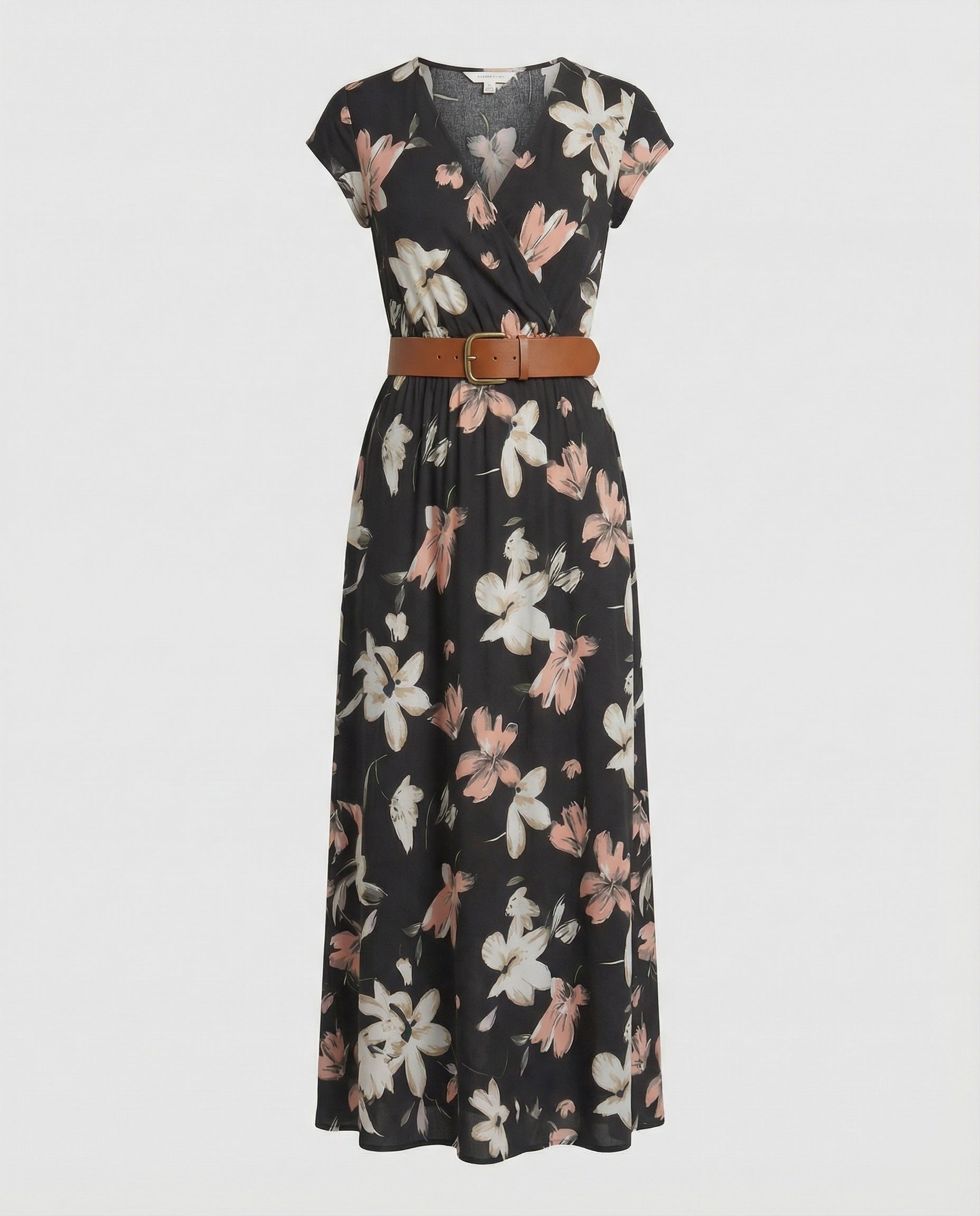 Boho Langes Maxikleid mit Blumenmuster für Sommer & Urlaub