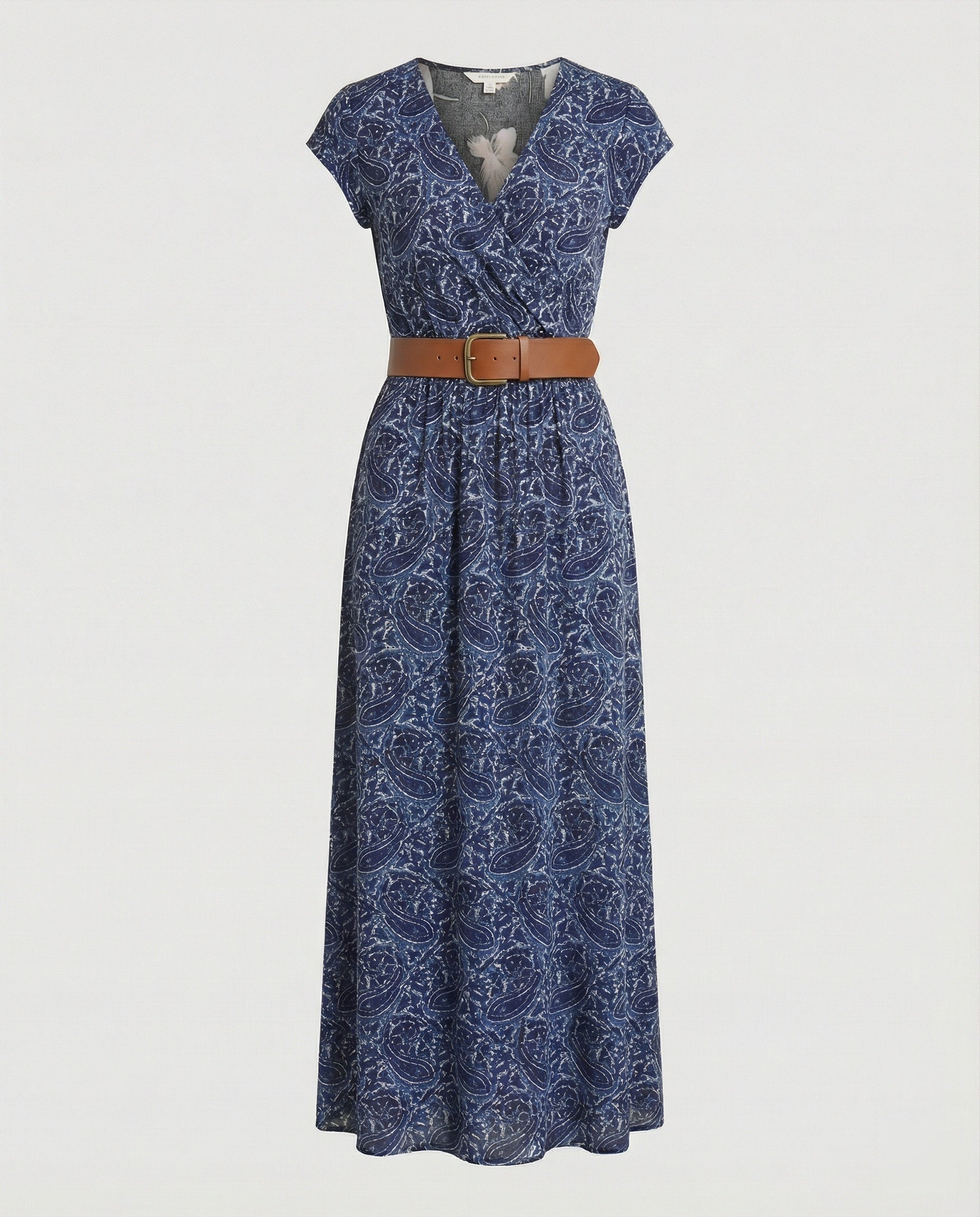 Boho Langes Maxikleid mit Blumenmuster für Sommer & Urlaub