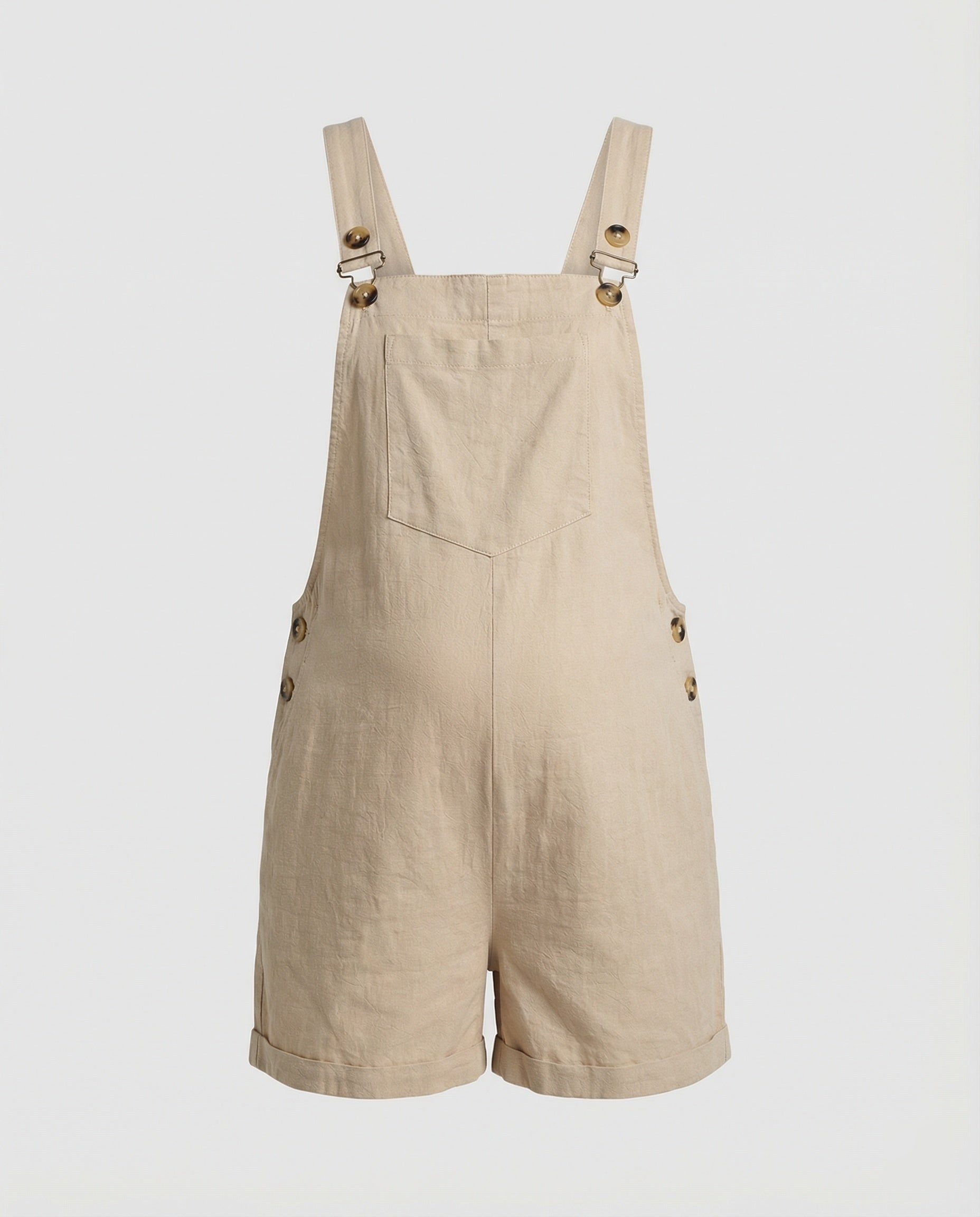 Damen Umstands Latzshorts