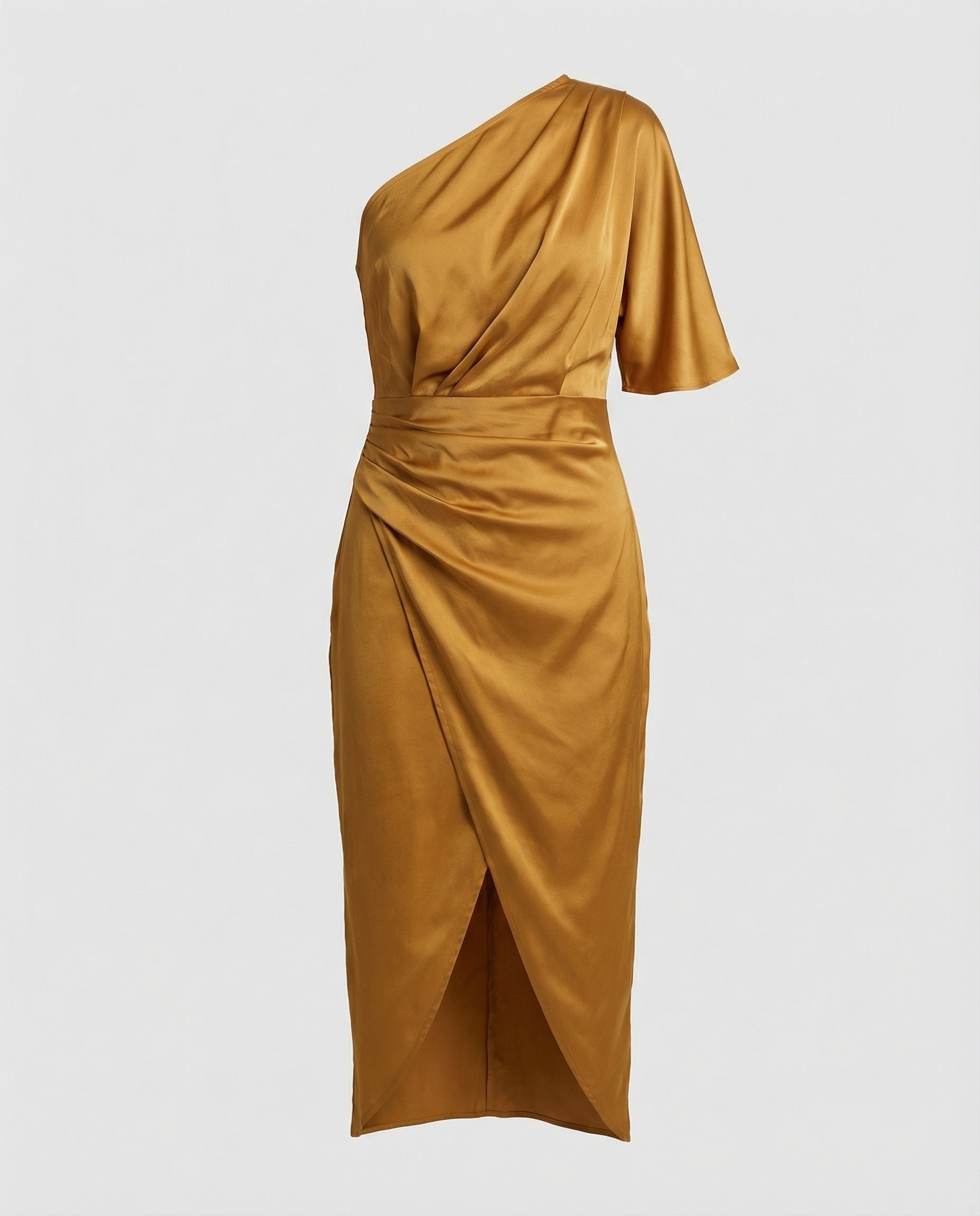 Elegantes Abendkleid Midi asymmetrisch