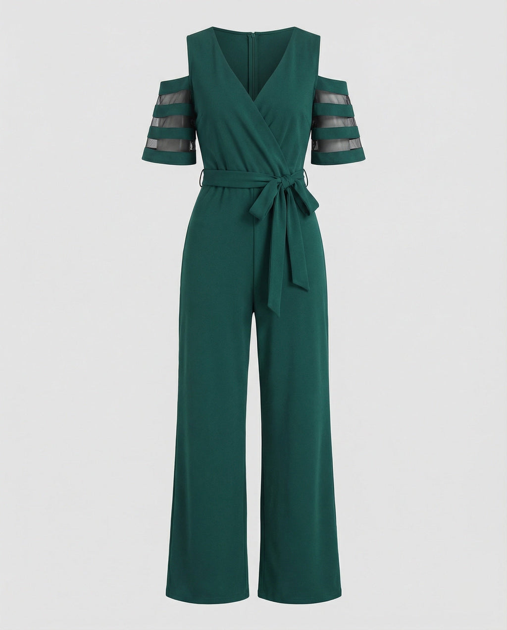 Damen Jumpsuit schulterfrei elegant