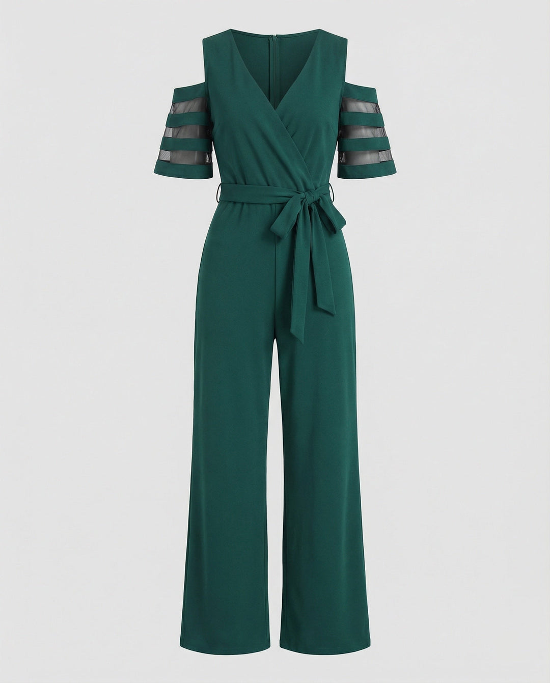 Damen Jumpsuit schulterfrei elegant