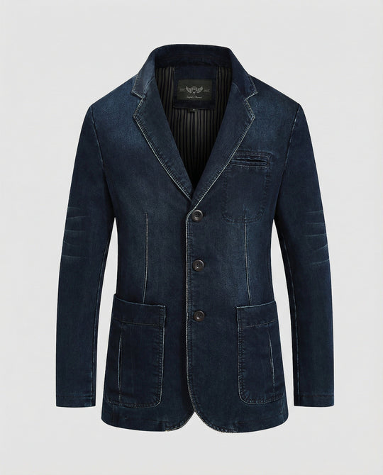 Herren Blazer Herren unstrukturiert