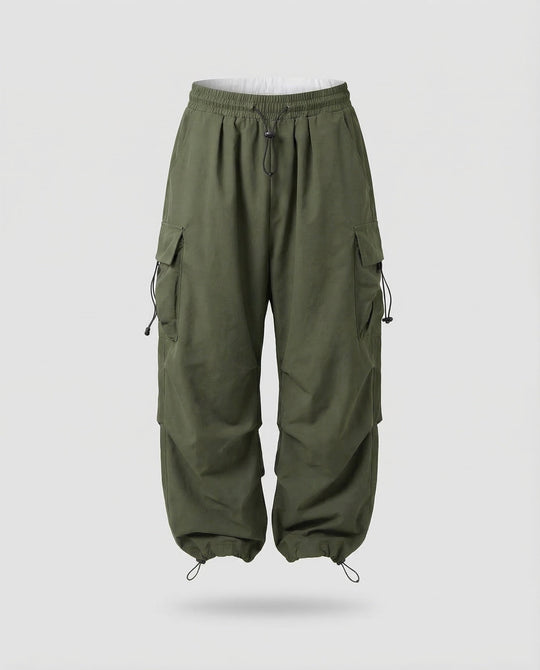 Damen Cargo Hose Leicht Weit