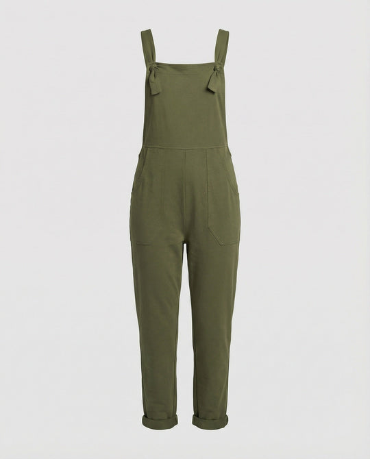 Damen Latzhose Baumwolle Casual
