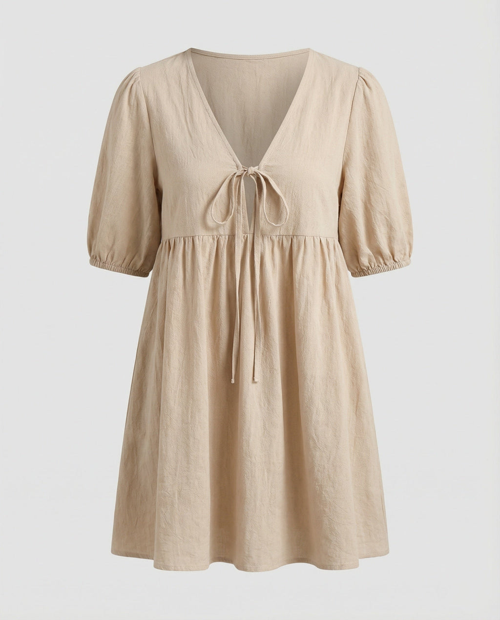 Damen Freizeitkleid Empire kurz