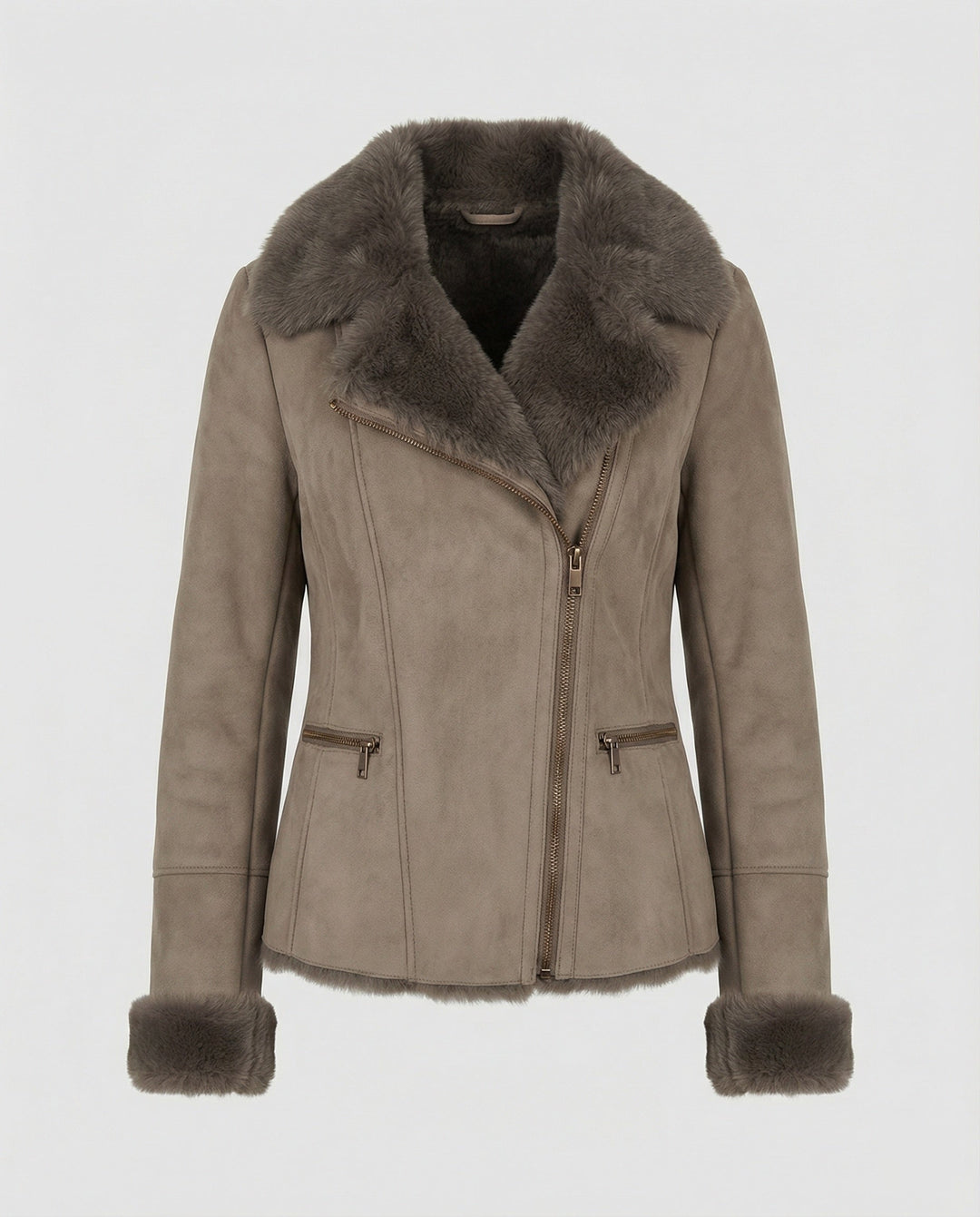 Shop Nory | Winterjacke mit Elegantem Kragen für Den Winter