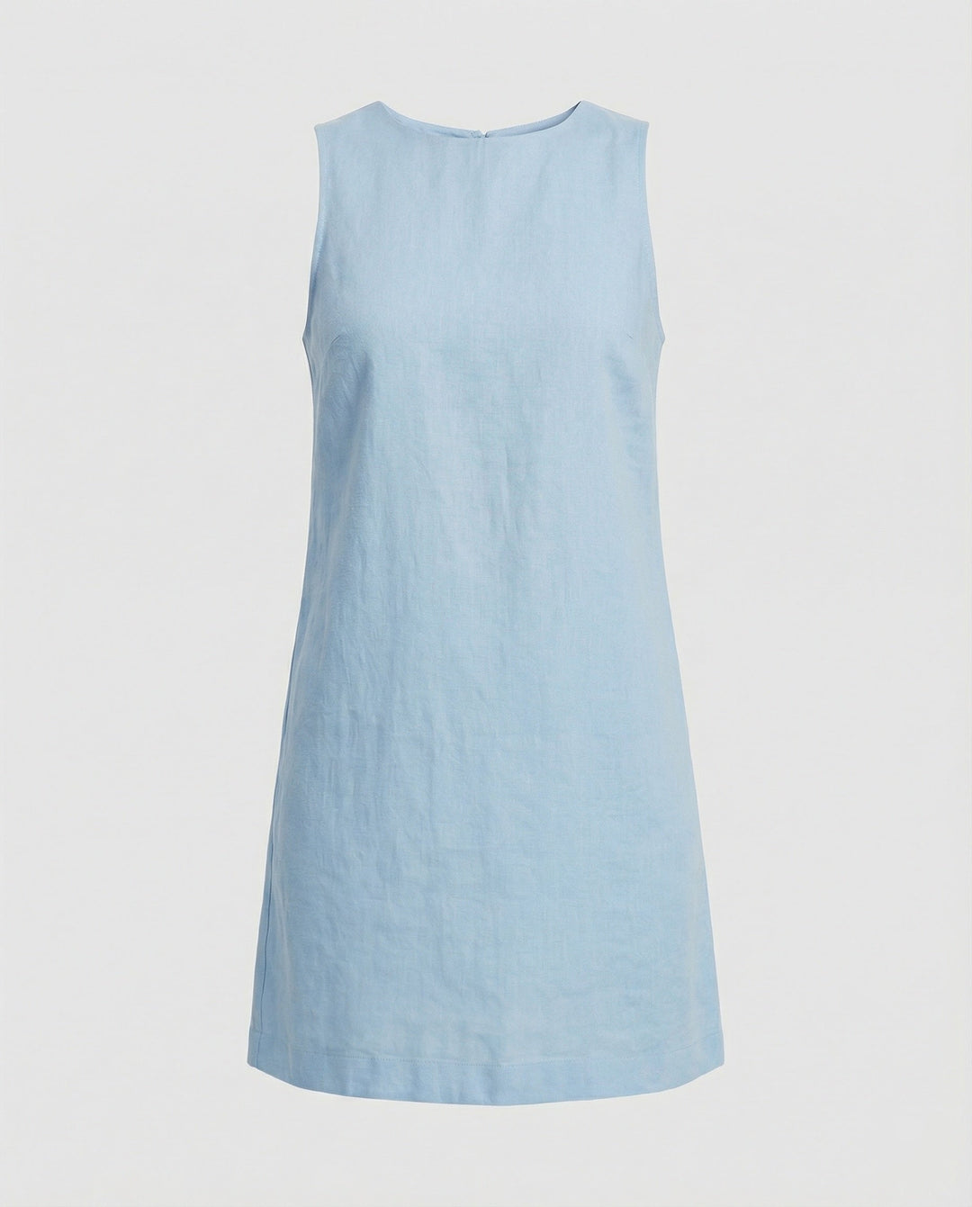 Damen Freizeitkleid Leinen A-Linie