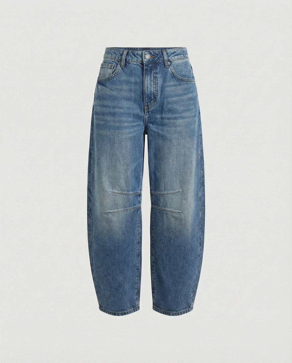 ShopNory | Mid Rise Barrel Jeans für Damen