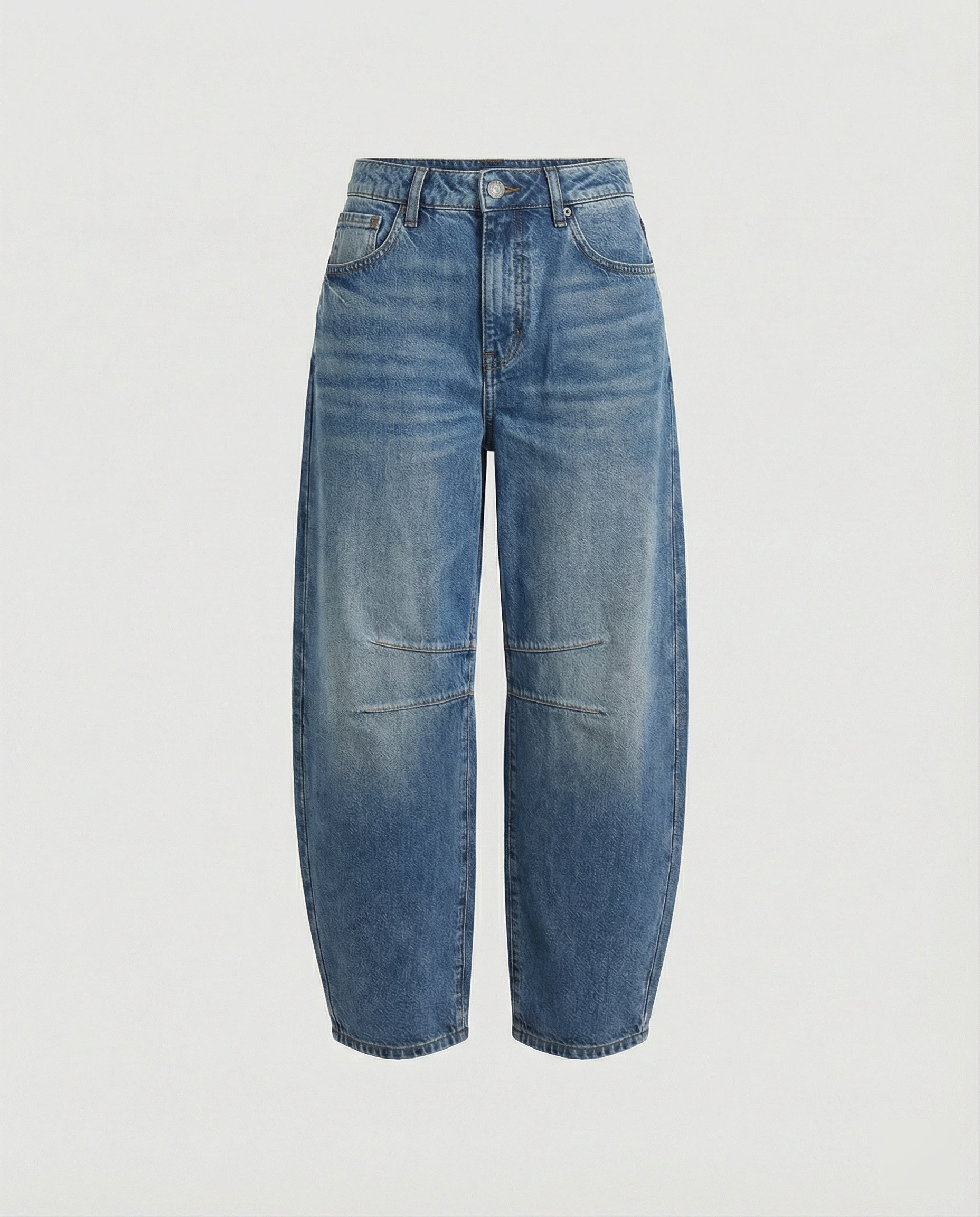 ShopNory | Mid Rise Barrel Jeans für Damen