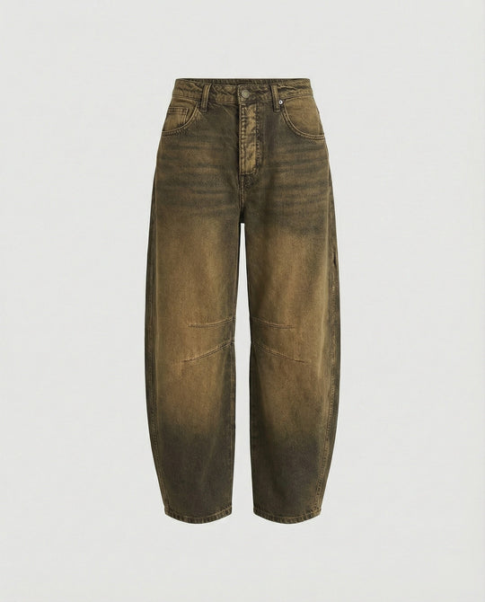 ShopNory | Mid Rise Barrel Jeans für Damen
