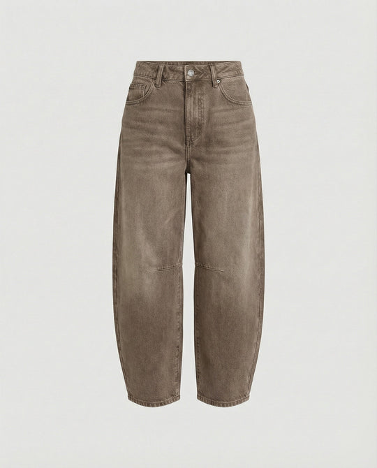 ShopNory | Mid Rise Barrel Jeans für Damen