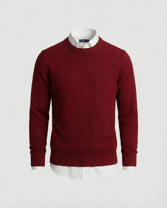 Luxuriöser Kaschmirpullover Herbst