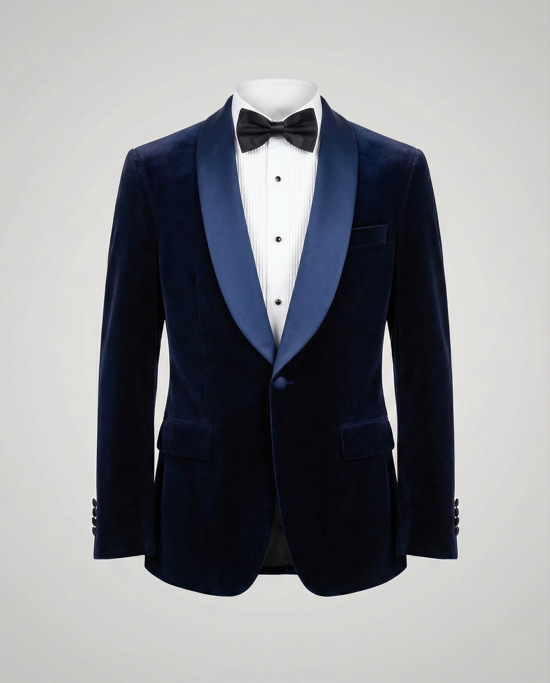 Herren Sommerjacke mit Schmaler Passform und Kontrastierendem Revers