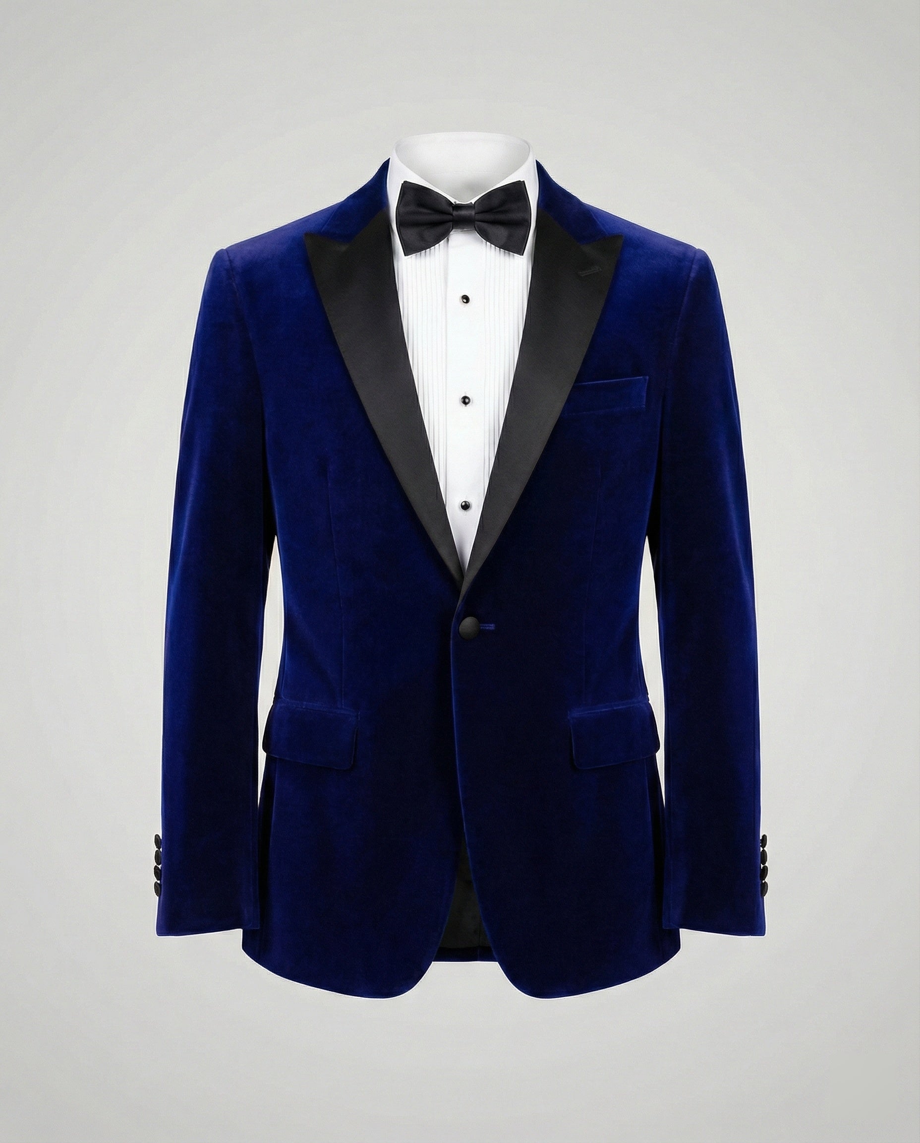 Herren Sommerjacke mit Schmaler Passform und Kontrastierendem Revers