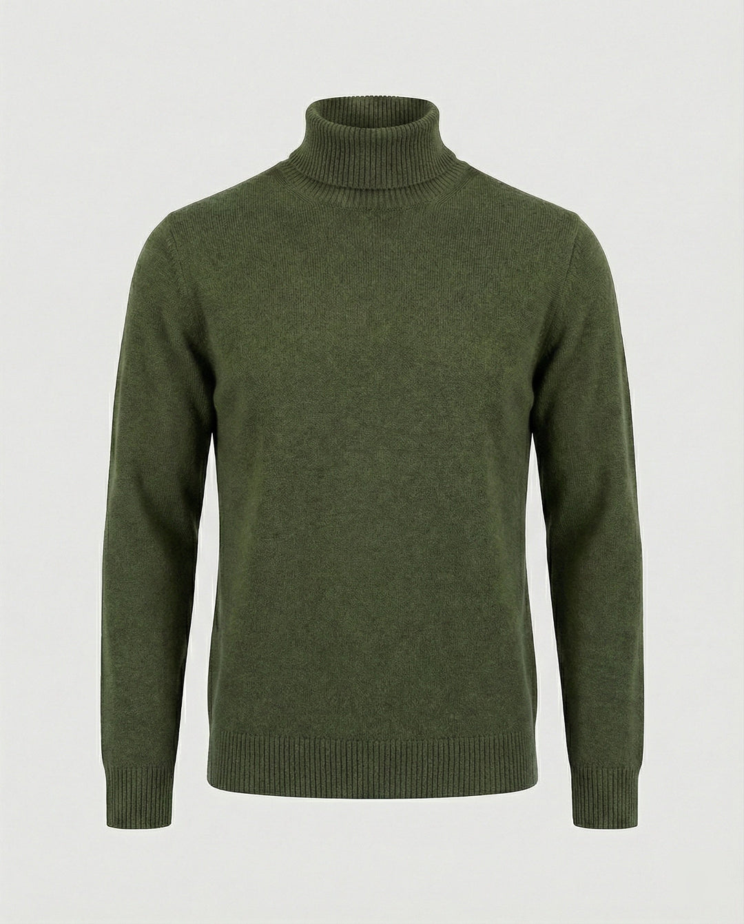 Herren Rollkragenpullover aus weichem Merinowolle