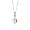Silberner Stern Herz Charm Halskette | Shop Nory