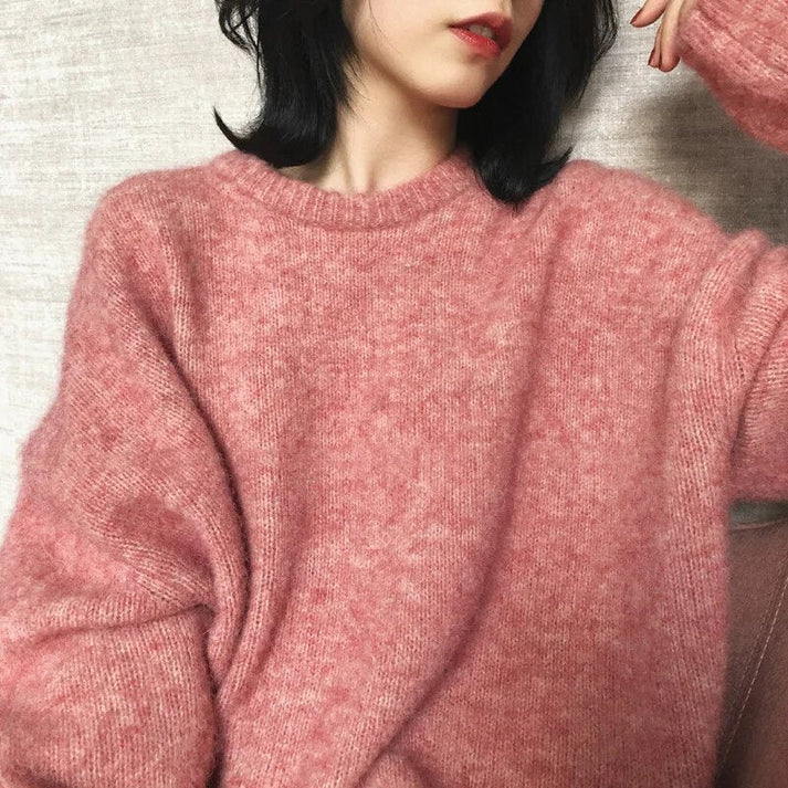 Locker sitzender Pullover