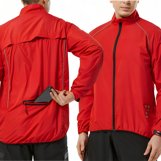 Reflektierende Fahrradjacke für Herren
