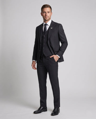 Eleganter und stilvoller Anzugjacke für Herren mit passender Hose Shop Nory