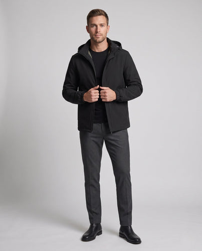 Herren Multifunktions-Outdoormantel mit verstellbarem Kapuzen-Design Shop Nory
