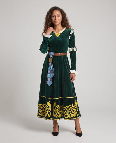 Damen Märchenhaftes Kostüm mit elegantem Überrock Shop Nory