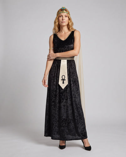 Damen ägyptisches Königinnenkostüm mit eleganten Verzierungen Shop Nory