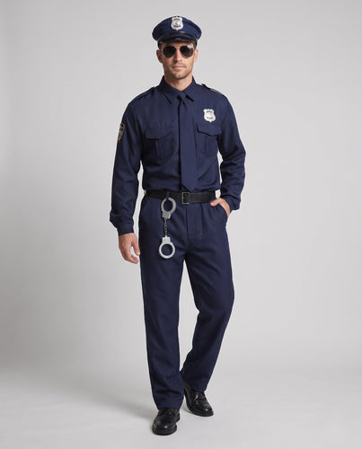 Herren-Polizeiuniform mit authentischen Details und hochwertigem Material Shop Nory