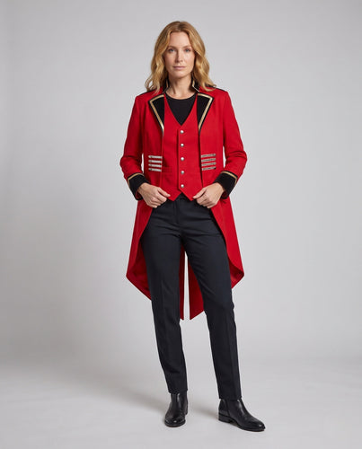 Damen eleganter Frack-Anzug mit detaillierten Applikationen Shop Nory